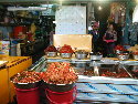 Visting the Pohang Marketplace.